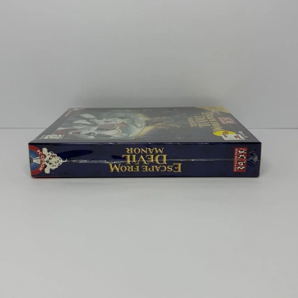 Disney 101 Dalmatians Escape From DeVil Manor Big Box PC CD-ROM Brand New Sealed